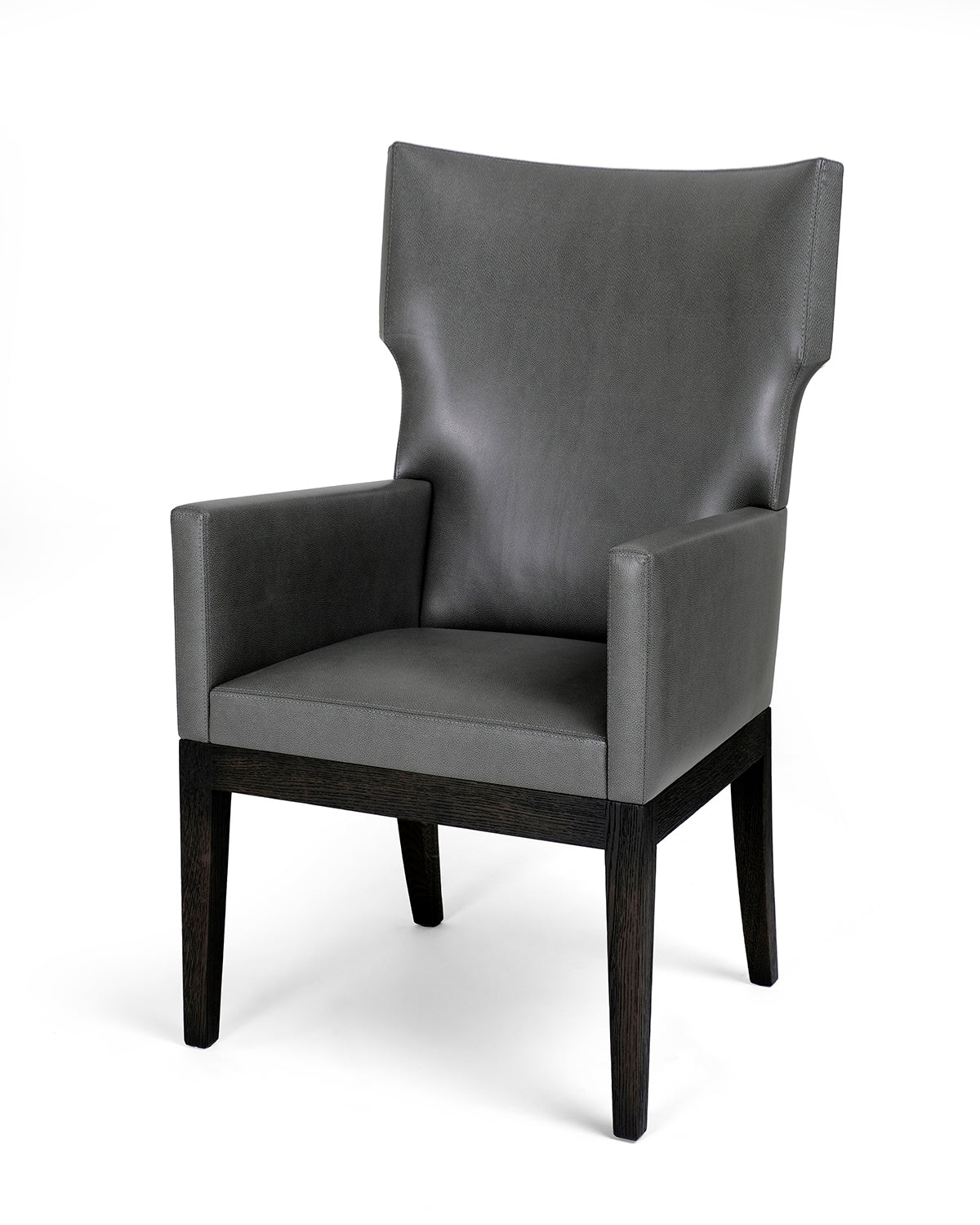 BARBUDA Arm Chair: 24.5Wx26.5Dx40.5H in Oak, open grain - F01-032-01