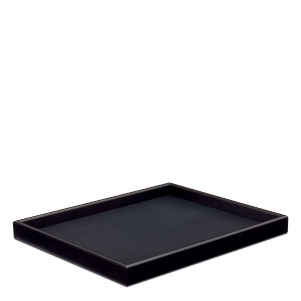 VALENTIN Tray: 23.5Wx19.75Dx2H in Walnut, open grain - A68-318-05